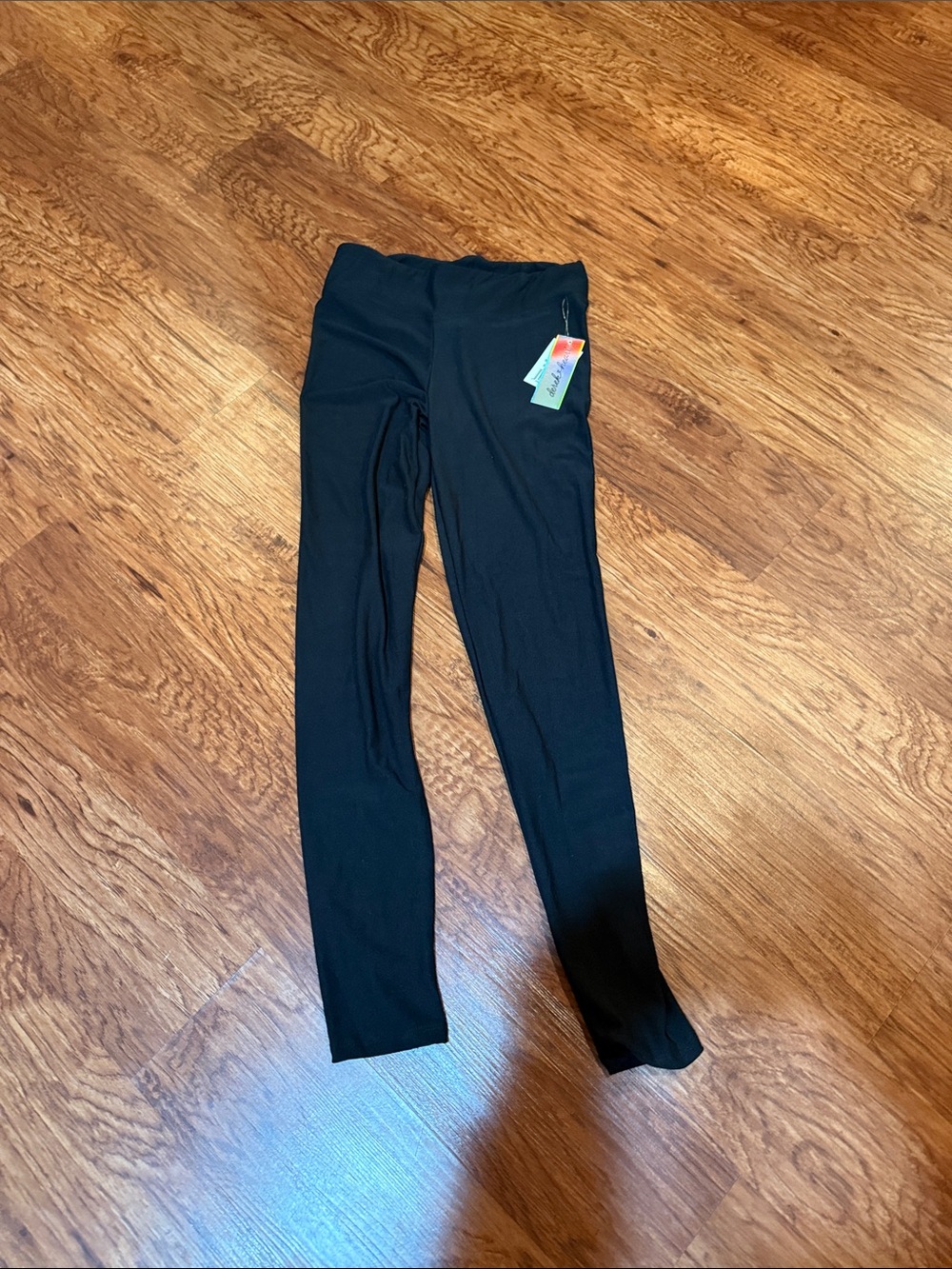 Derek Heart Black Kids Stretch Leggings
